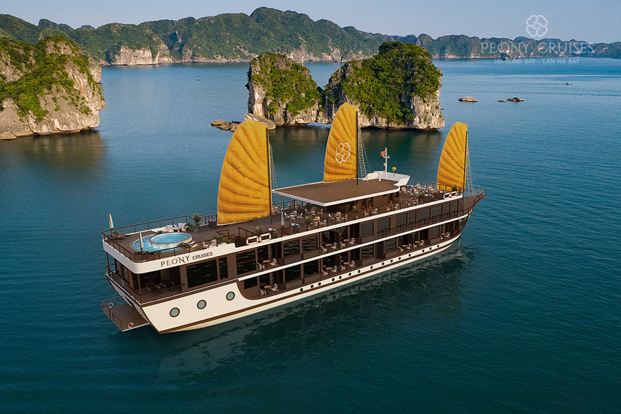 Peony Cruise – Ha Long Bay – Vietnam Xin Chao